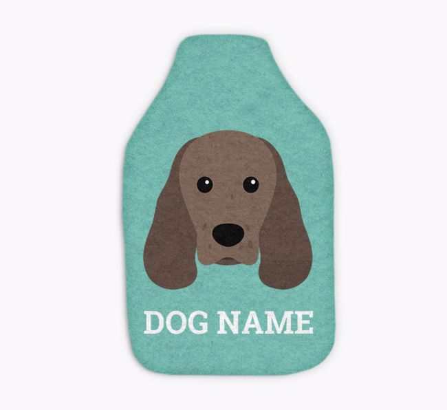 Name And Icon: Personalized {breedFullName} Hot Water Bottle